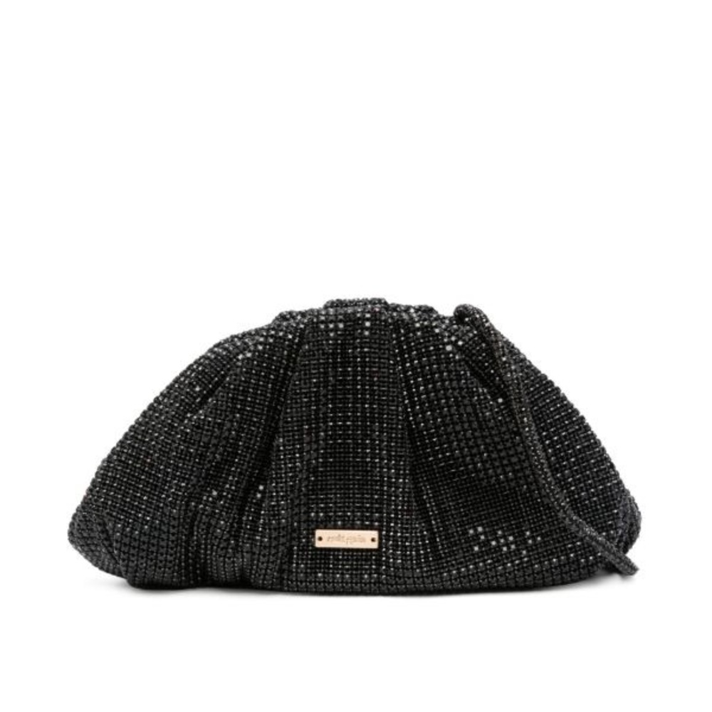 Cult Gaia Jaala crystal-embellished black clutch/crossbody Excellent Condition - Picture 2 of 5